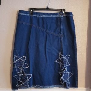 Vintage Denim Skirt